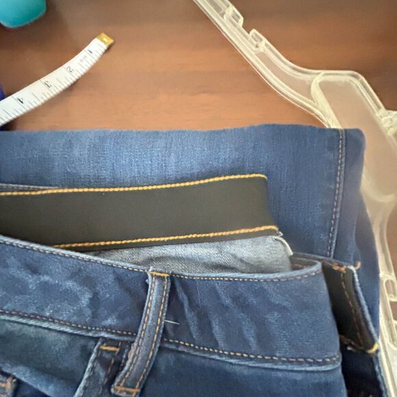 Catherine's Slightly Distressed Crop length jean Size 18WP - Picture 4 of 5